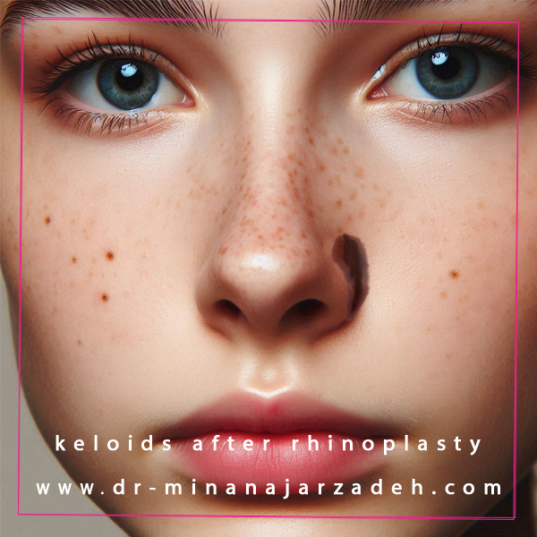 گوشت اضافه بعد از جراحی بینی - دکتر مینا نجارزاده