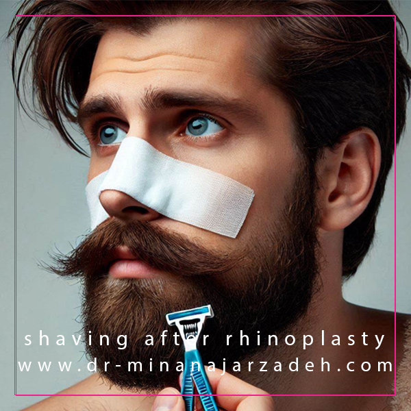 اصلاح صورت بعد از عمل بینی + دکتر مینا نجارزاده