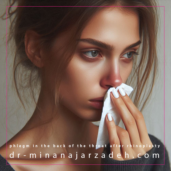 خلط پشت حلق بعد از عمل بینی + دکتر مینا نجارزاده
